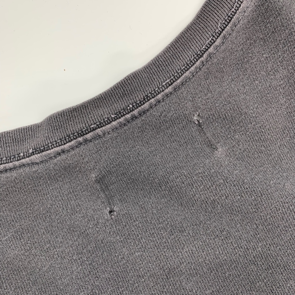 KITH Pigment Dyed Swash Logo Tee, Shark - Sz L - Picture 15 of 16